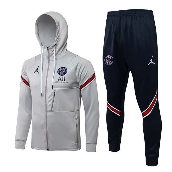 Chaqueta Con Capucha Paris Saint Germain 2022 Gris